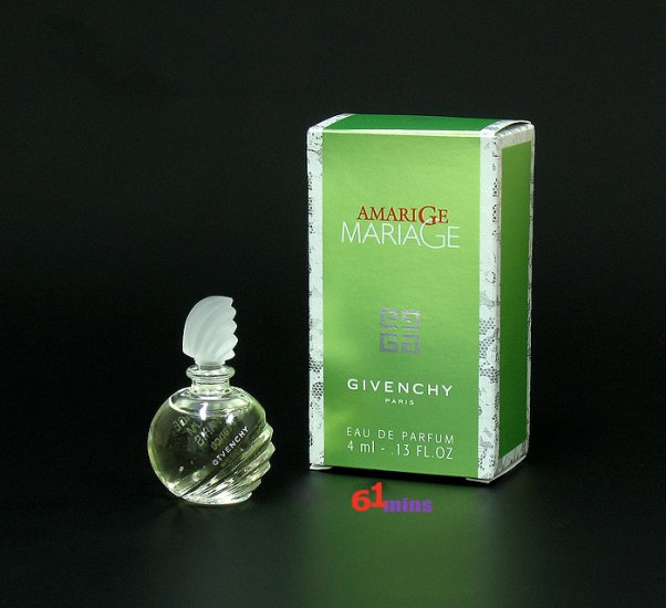 Mini Miniature Perfume AMARIGE MARIAGE Givenchy EDP 4ml