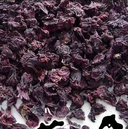 Hibiscus Flowers, Whole - 1 Lb