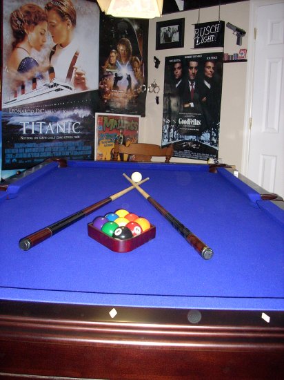 2006 Brand New 3/4" Slate Pool Table