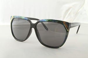 Designer ladies Peacock and Floral sunglasses with gradient lenses oversized