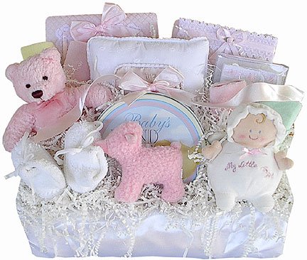 Elegant Treasures Gift Basket (Girl, Boy or Neutral)