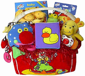 Celebration New Baby Gift Basket