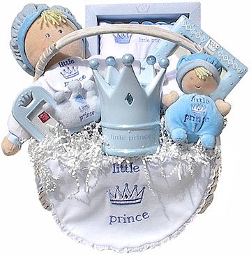 Little Prince Baby Gift Basket