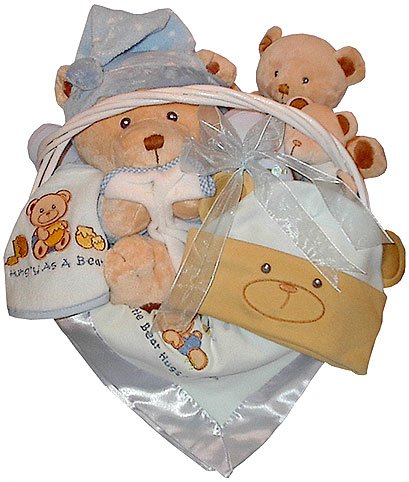 Bear Hugs Baby Gift Basket * Clearance Item *