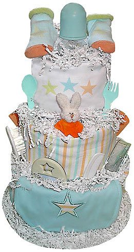 Super Stars Diaper Cake