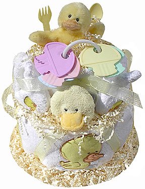 Just Ducky Diaper Cake