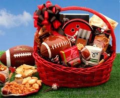 Football Fanatic Sports Gift Basket