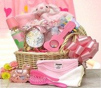 Welcome Baby Girl Bassinet