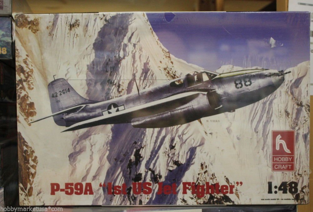 1/48 P-59A st US Jet Fighter Hobbycraft
