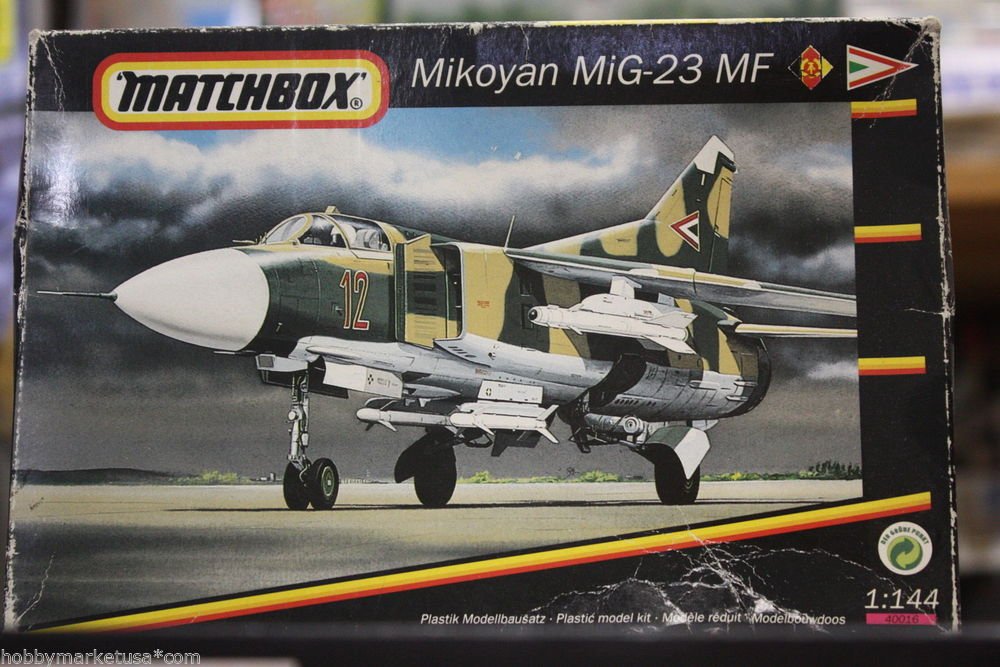 1/144 MiG-23 MF GDR RUSSIA MATCHBOX NEW