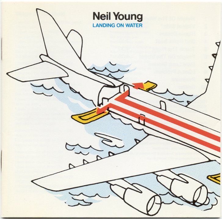 Neil Young Landing on Water CD