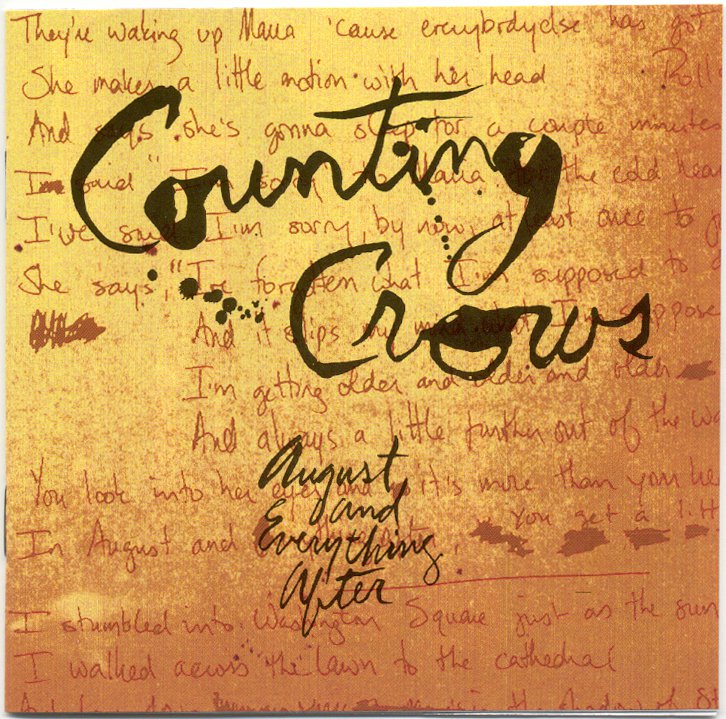 Counting Crows August & Everything After CD
