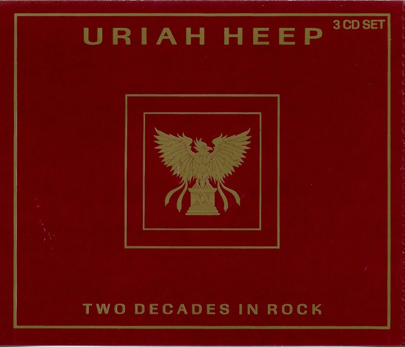 Uriah Heep Two Decades in Rock 3 CDs (Jumbo Jewel Case)