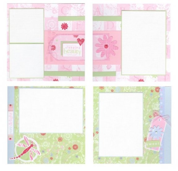 Custom Made 8x8 Scrapbook Album with 20 Pages