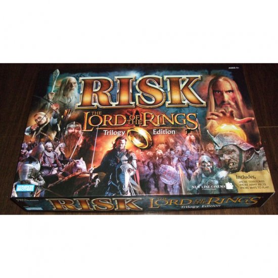 The Lord of the Rings Trilogy Edition Risk Board Game