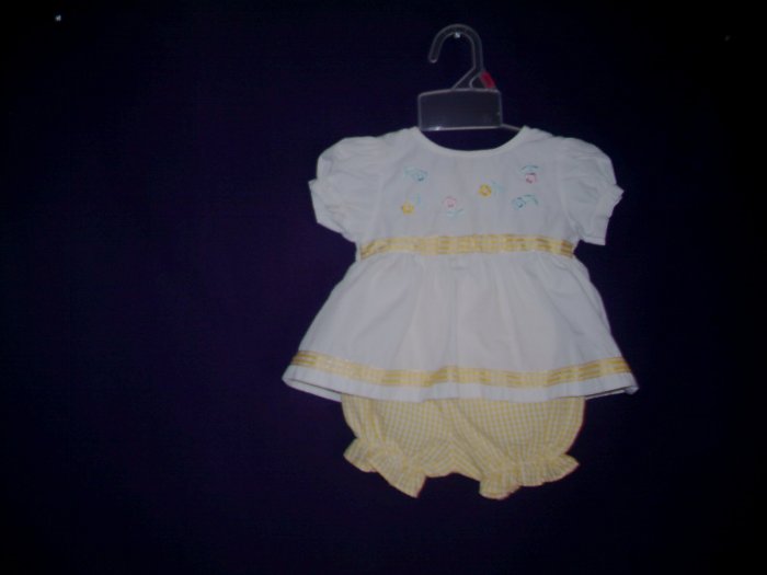 3 - 6 Mths - Small Steps - Infant Girl Pants Set