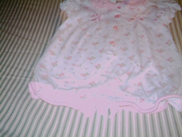 6 - 9 MTHS - LITTLE LINDSEY - INFANT GIRL ROMPER