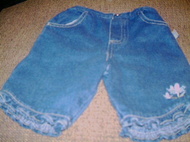 12 MTHS - SESAME STREET - INFANT GIRL BLUE PANTS