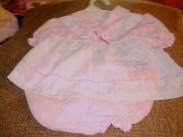 12 MTHS - INFANT GIRL DRESS SET