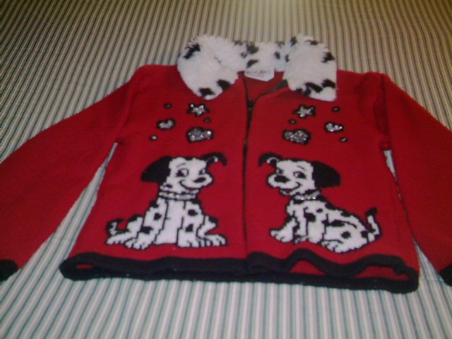 GIRL/ MEDIUM /SZ 6X -HEARTWORK - KNIT SWEATER