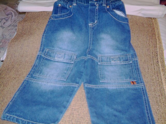 24 MTHS - INFANT BOYS - FADED DENIM JEAN