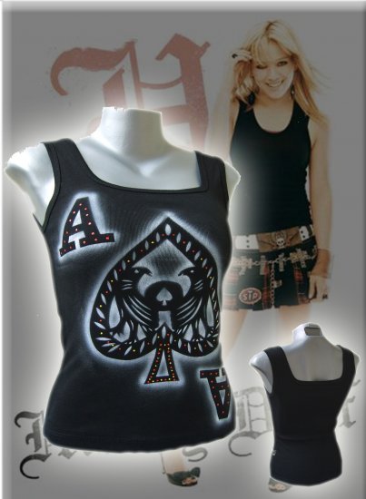 Ace of Spades 'Take a Gamble' Tank Top Black