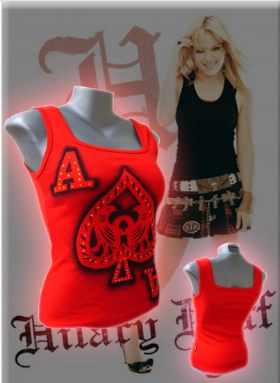 Ace of Spades 'Take a Gamble' Tank Top Red