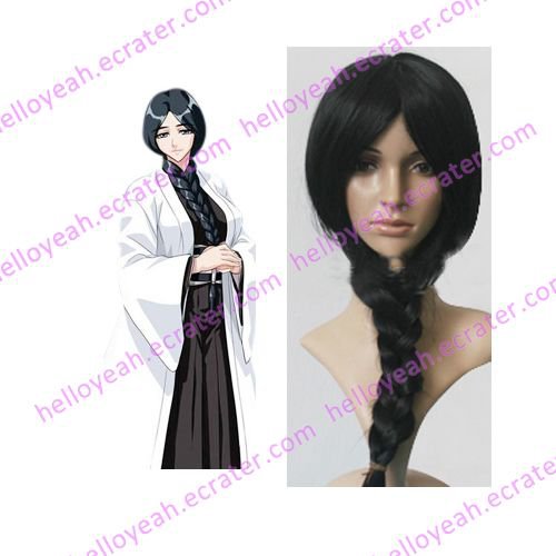 Bleach 4th Division Captain Unohana Retsu Cosplay wig