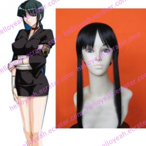Bleach 12th Division Lieutenant Kurotsuchi Nemu Cosplay wig