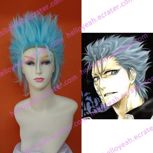 Bleach Grimmjow Cosplay wig