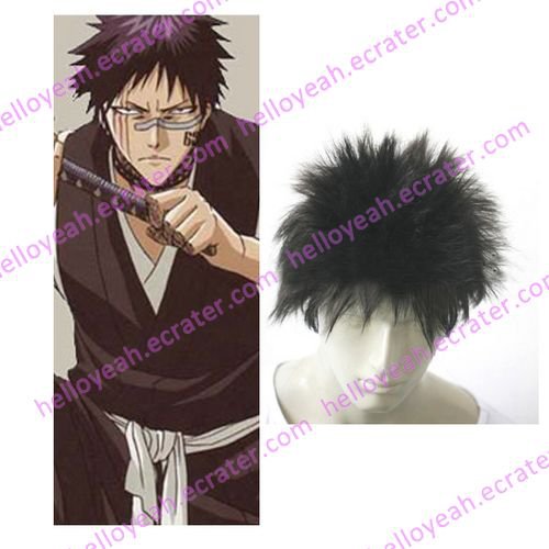 Bleach Hisagi Shuuhei Men's Halloween Cosplay wig