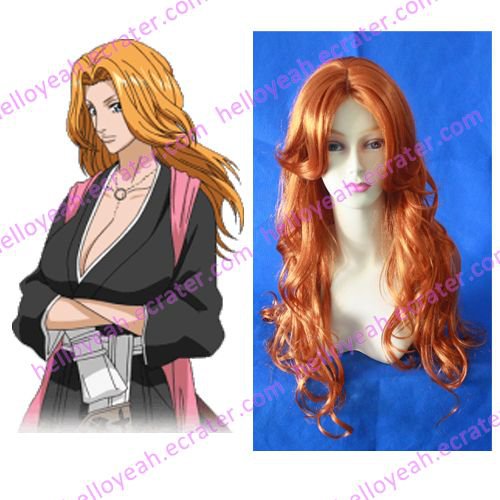 Bleach Matsumoto Rangiku Halloween Cosplay wig