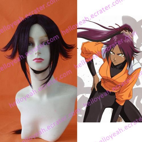 Cosplay Wig - Shihouin Yoruichi wigs from Bleach