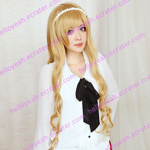 Cosplay Wig Inspired by Code Geass Nunnally V Britannia