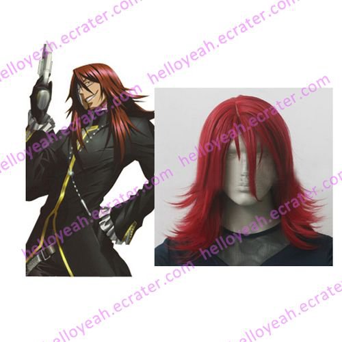 D.Gray-man Cross Maria Cosplay wig