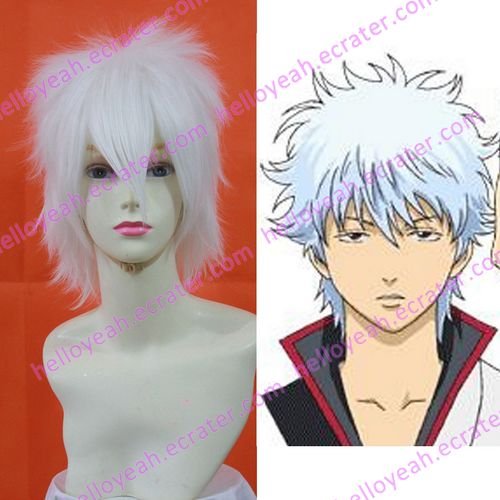 Cosplay Wig - Sakata Gintoki wigs model.2 from gintama