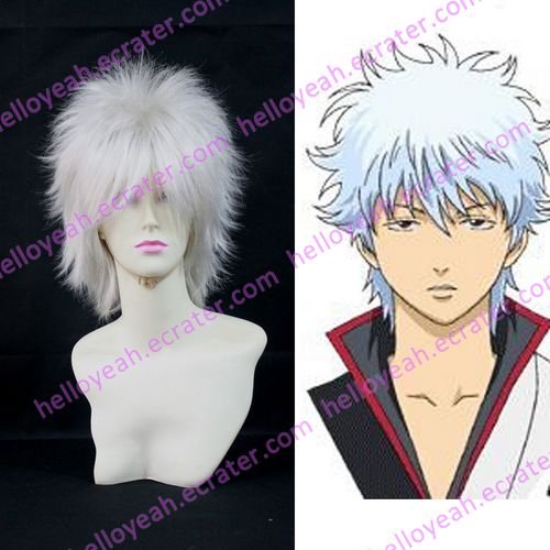 Cosplay Wig - Sakata Gintoki wigs from gintama