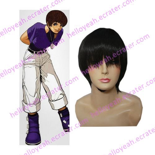 King of Fighter 97 Chris Cosplay wig