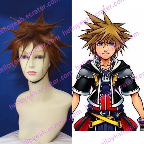 Cosplay Wig - Sora wigs from Kingdom Hearts