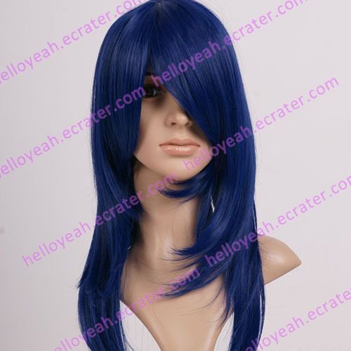 Neon Genesis Evangelion Misato Katsuragi Halloween Cosplay wig