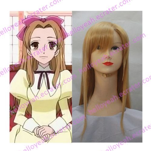 Ouran High School Host Club Girl Uniform Halloween Cosplay wig