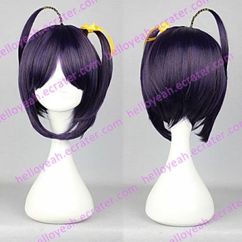 Cosplay Wig Inspired by Chunibyo Demo Koi ga Shitai! Rikka Takanashi Purple 35cm Cute