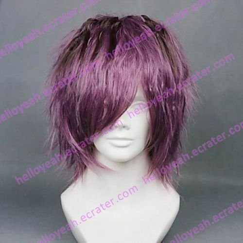 Cosplay Wig Inspired by IB Garry Purple Piece Dyeing