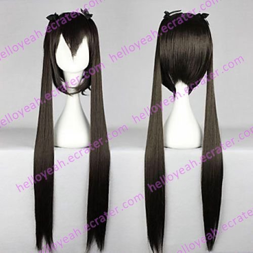 Cosplay Wig Inspired by K-On! Nakano Azusa Black