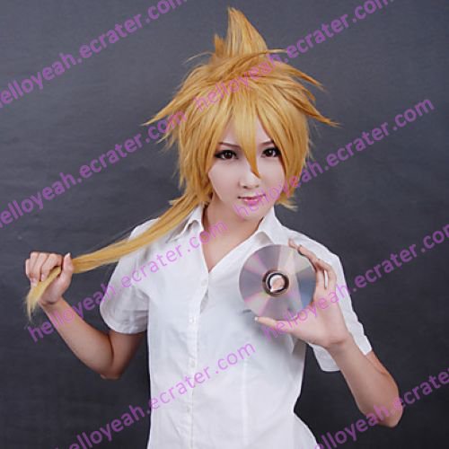 Cosplay Wig Inspired by Vocaloid Kagamine Len