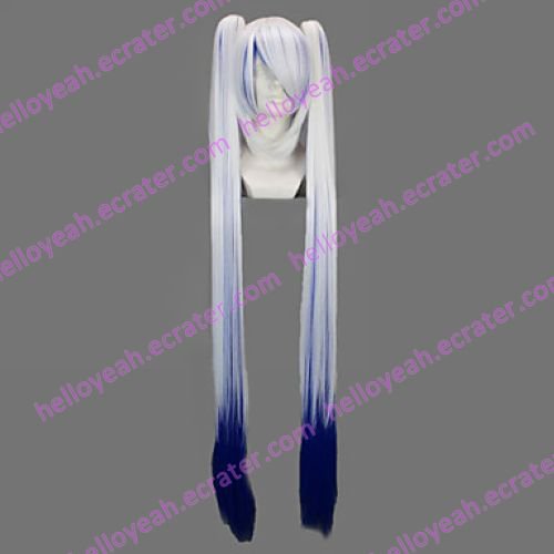 Cosplay Wig Inspired by Vocaloid Snow Miku