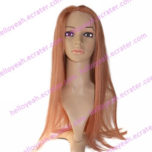 Full Lace 20 Inch 100% Human Hair Silky Straight Hair Wigs