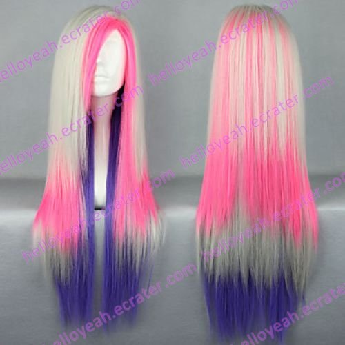 Lolita Wig Inspired by Charming Mixed Color Lolita Punk