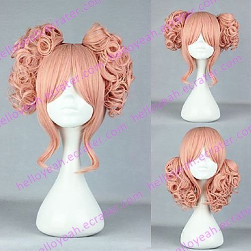 Lolita Wig Inspired by Little Girl Pink and Golden Mixed Color 35cm Sweet