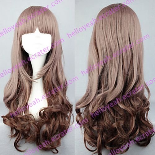 Lolita Wig Inspired by My Little Sweet Gradient Brown 60cm Casual